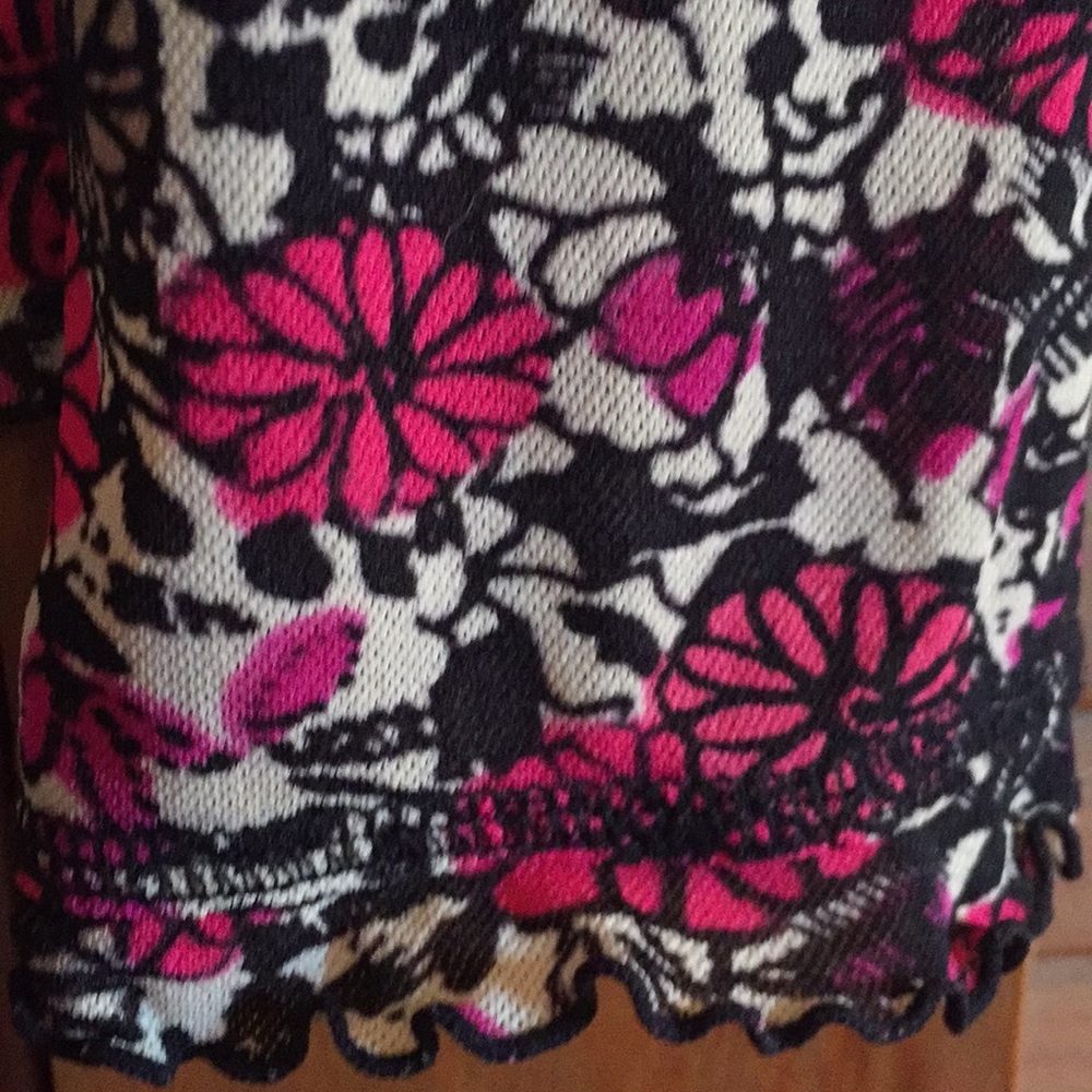 Sigrid Olsen Multi-Color Floral Top - image 2